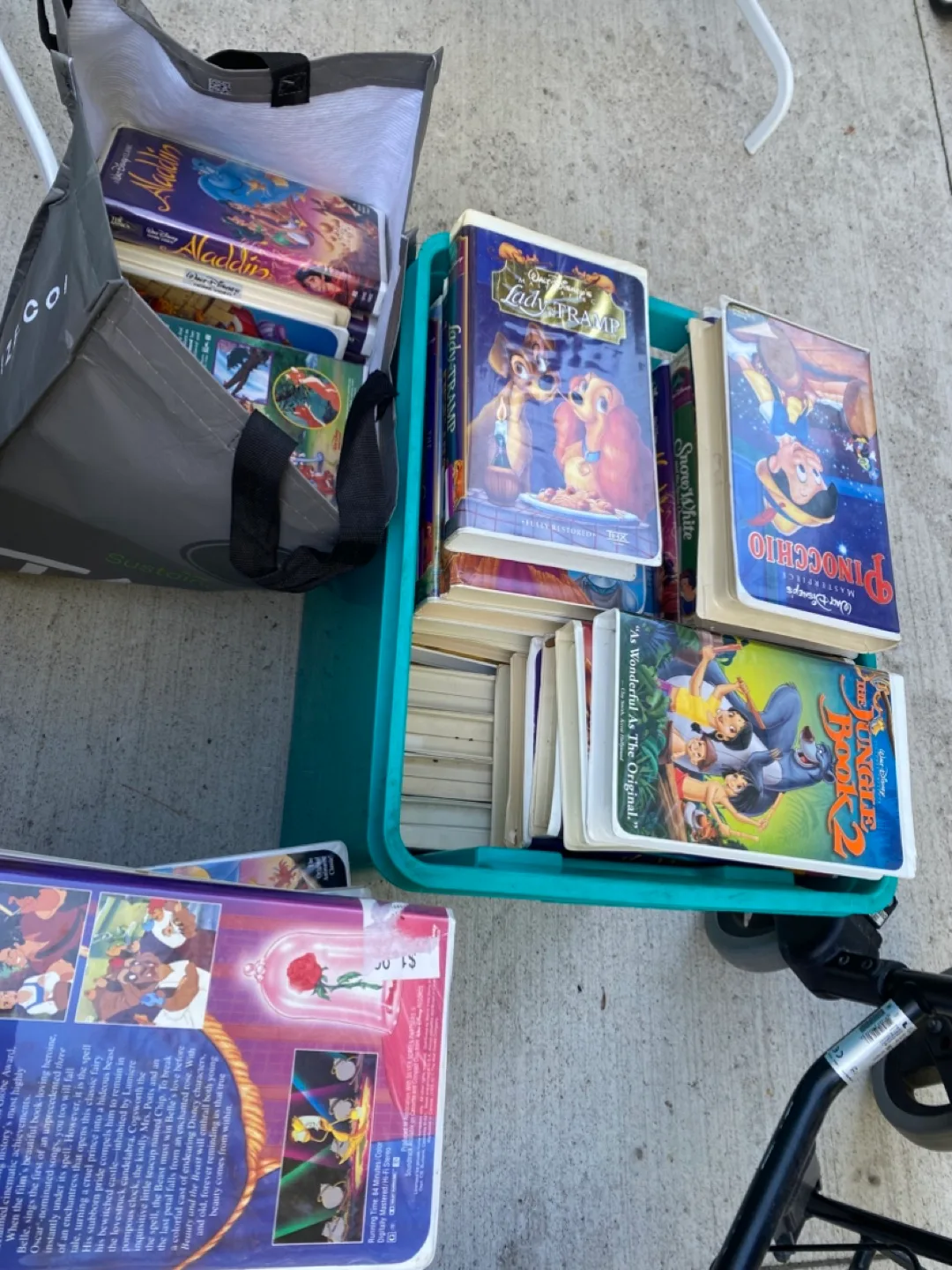 Disney VHS Tapes - Classics Collection 68pieces thumbnail