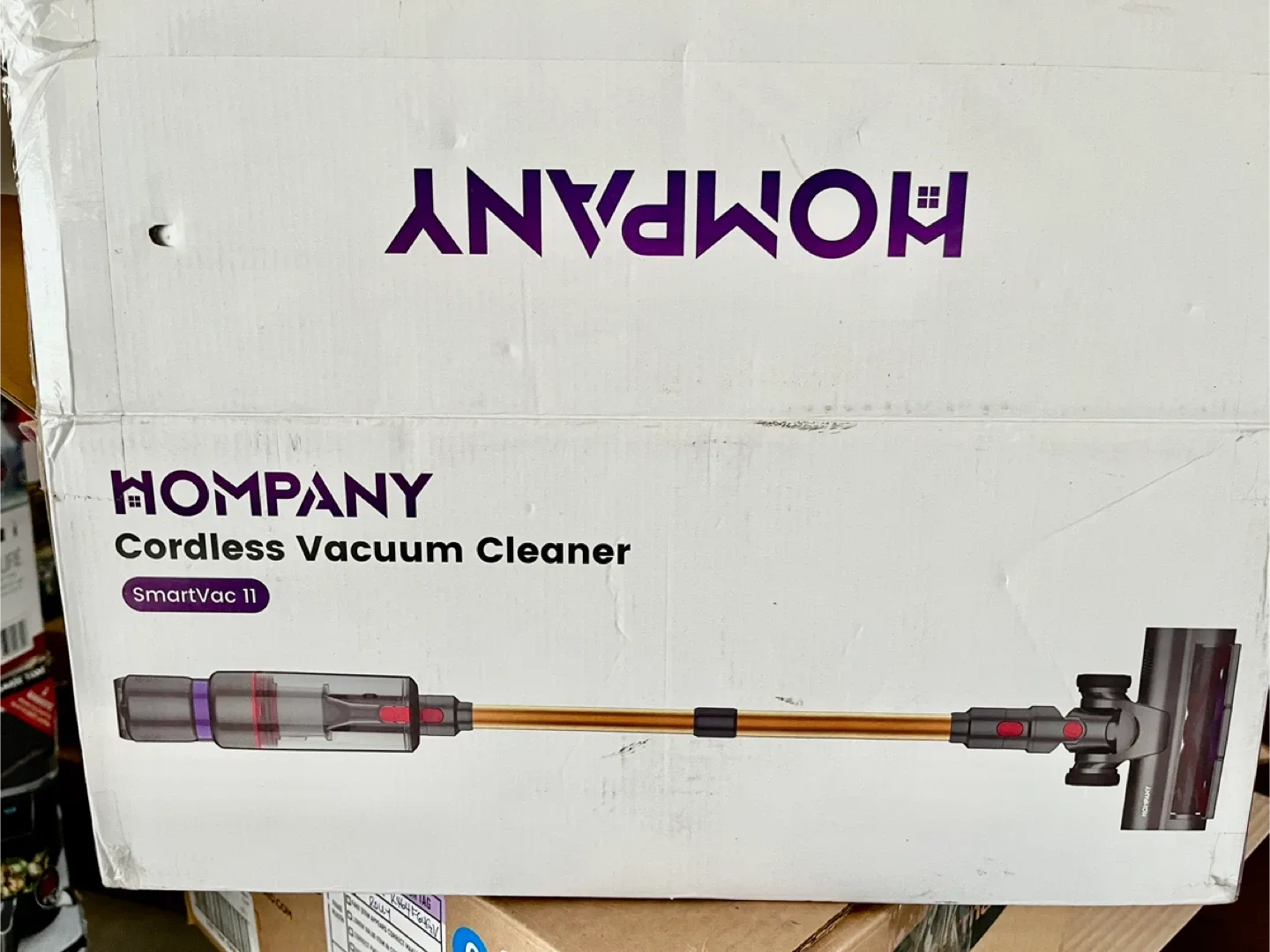 HOMPANY SmartVac 11 Cordless Vacuum Cleaner image indicator(8)