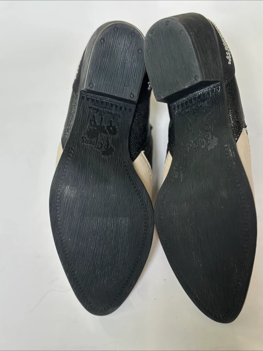 SAM Edelman ‘Circus’ western  shoes: Cream/Black Size 8 image indicator(7)