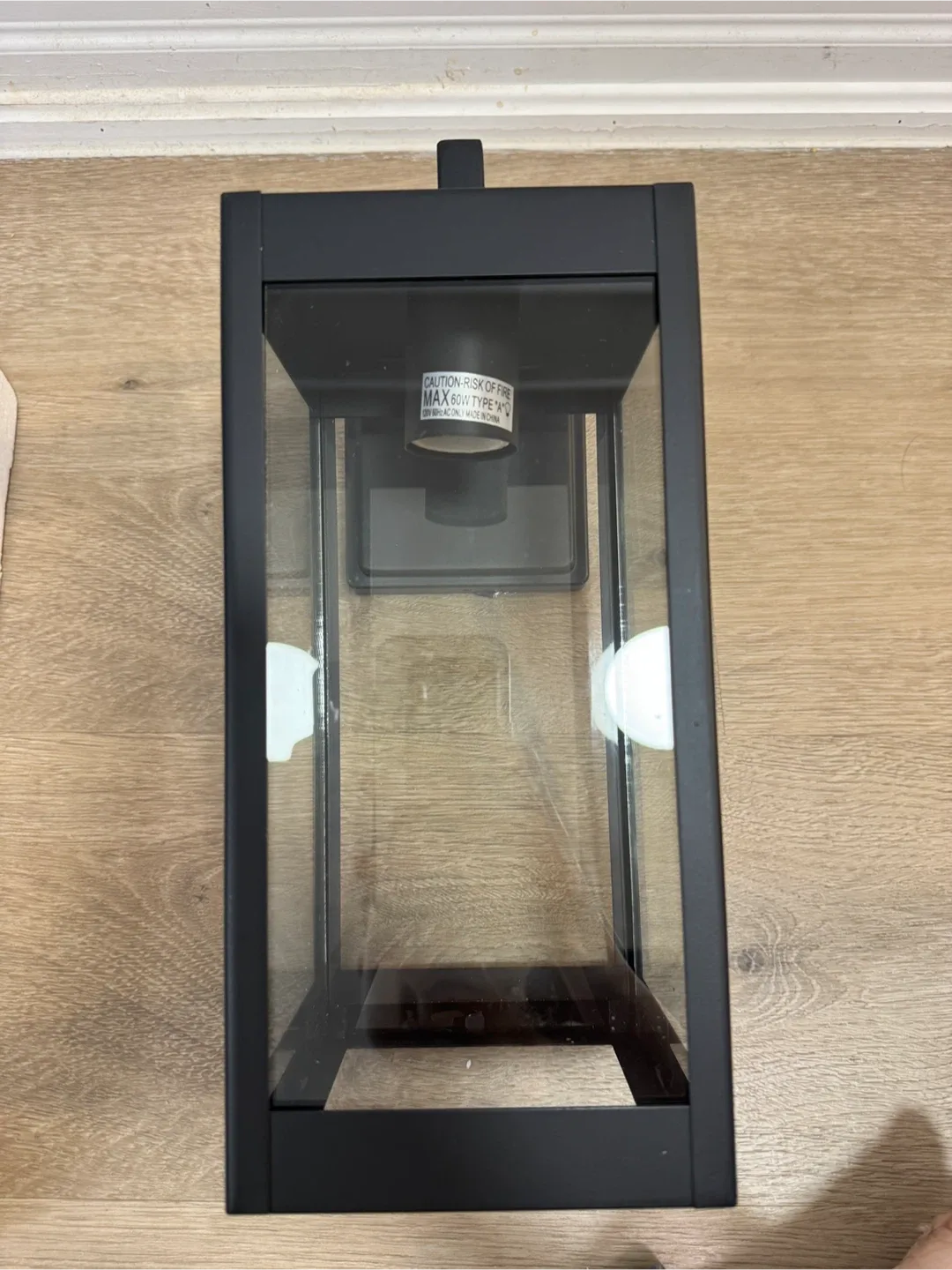 New Jewenwils Outdoor Wall Lamp - Black image indicator(4)