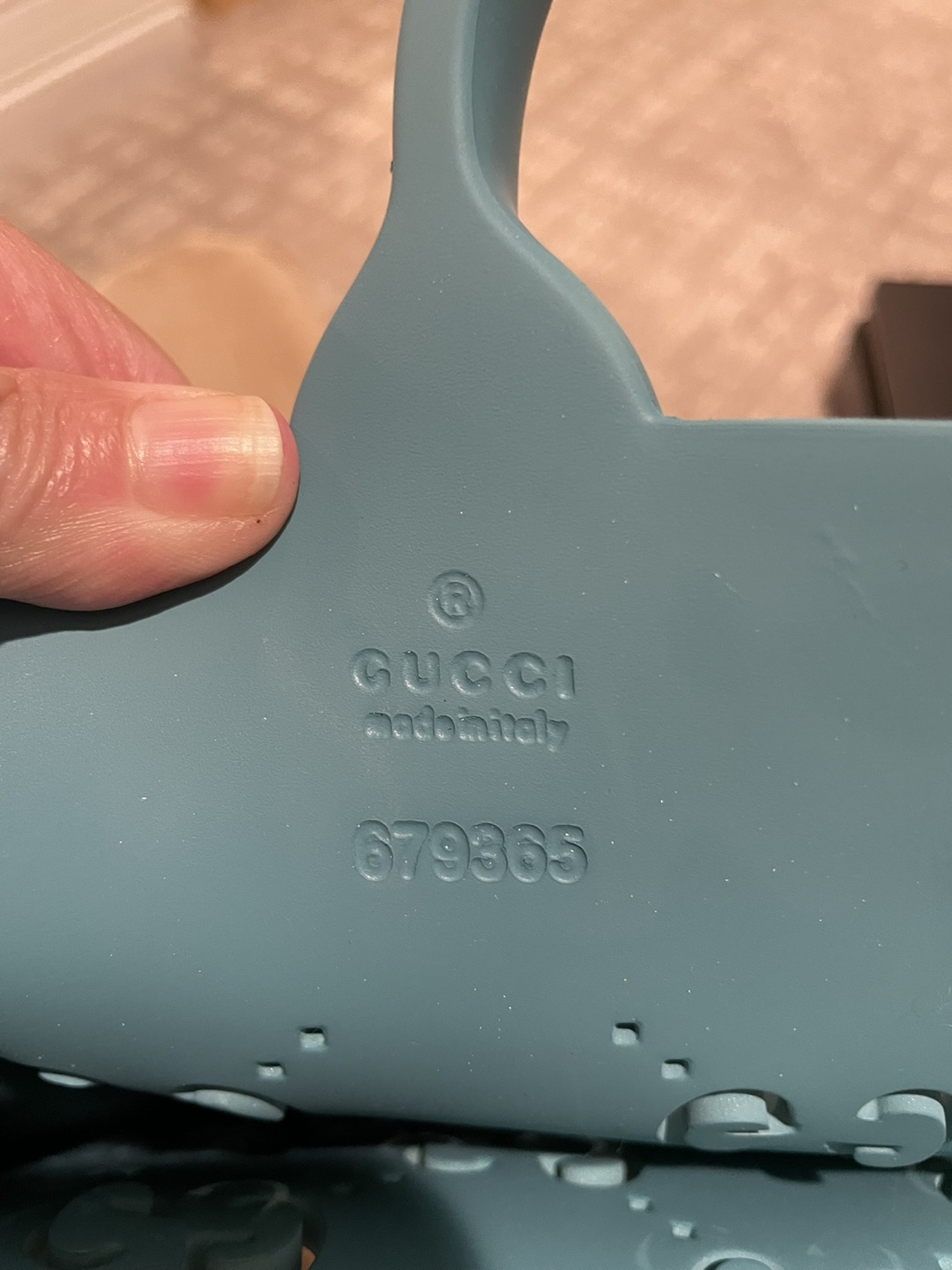 New Gucci Blue Tote Bag - photo 5