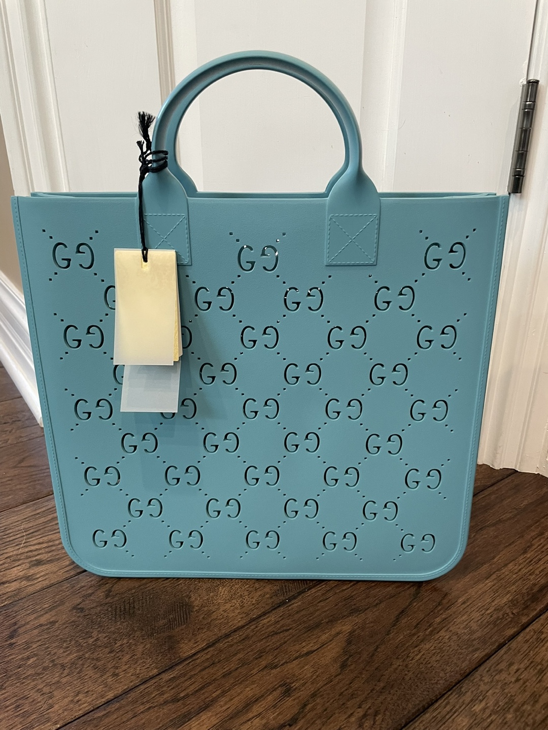 New Gucci Blue Tote Bag - photo 2