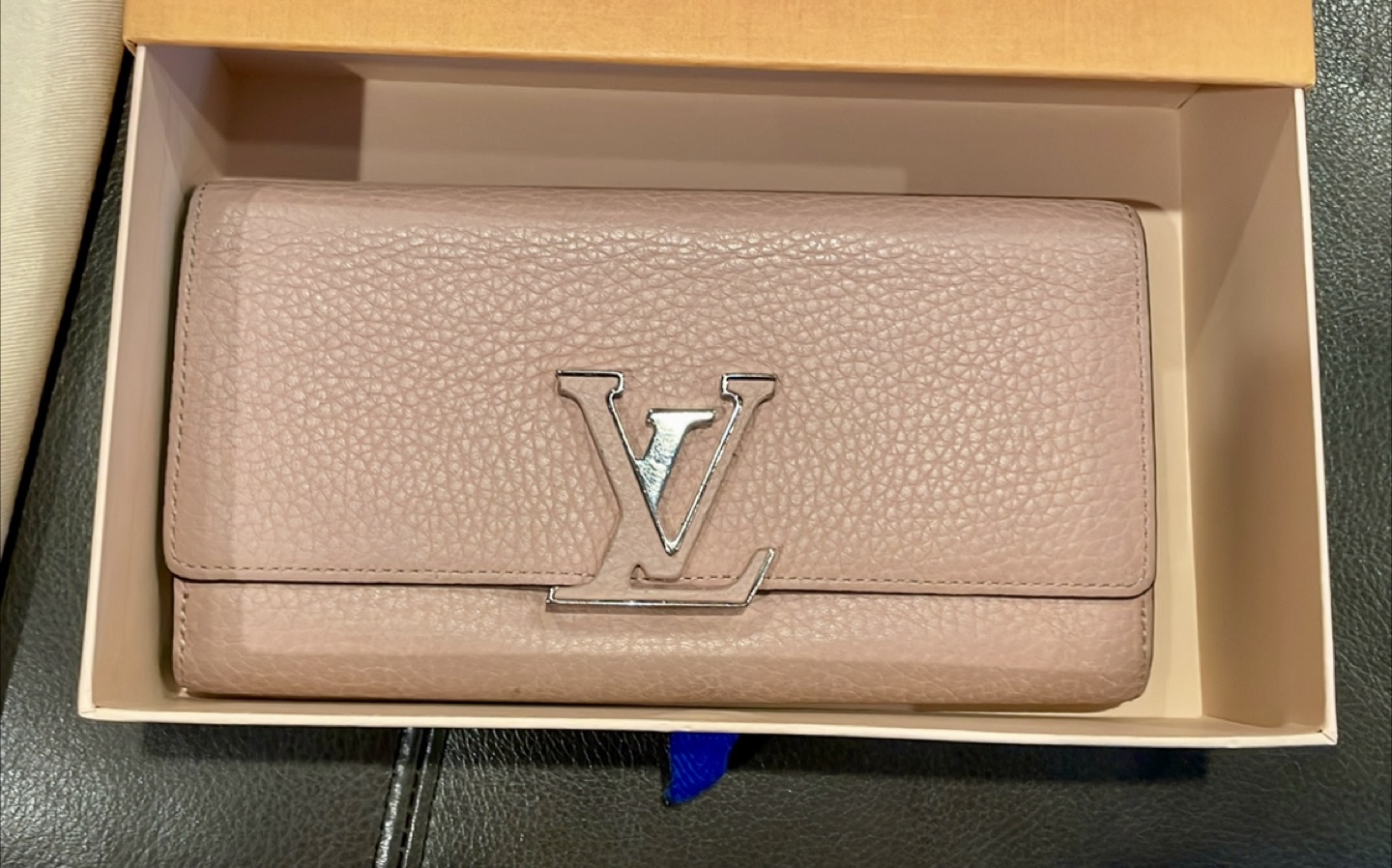 Louis Vuitton Capucine Leather Wallet