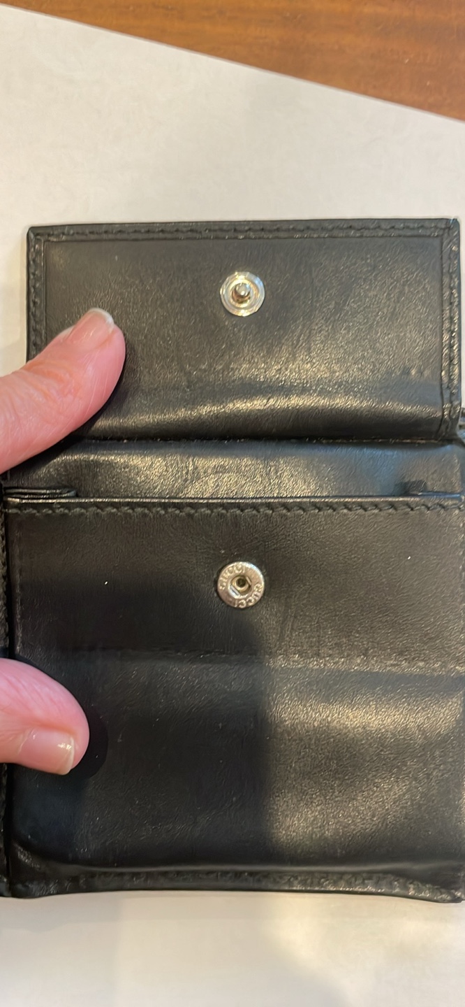 Mens Gucci GG Supreme Black Leather Wallet - photo 4