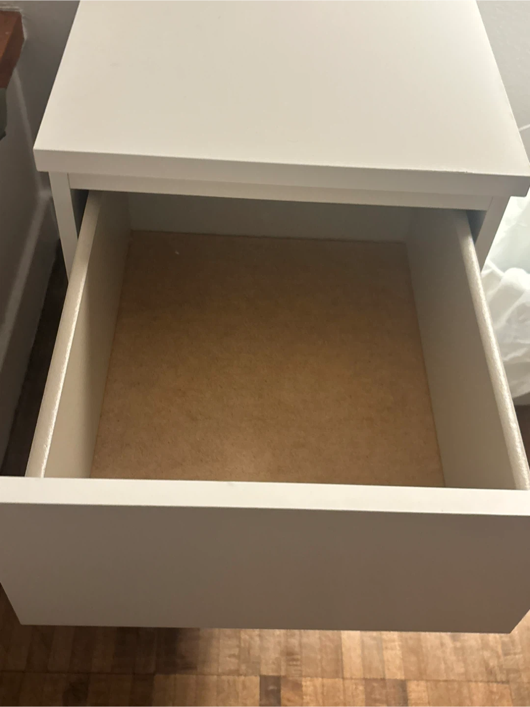 IKEA STORLINTA White Nightstand with 2 Drawers - photo 4