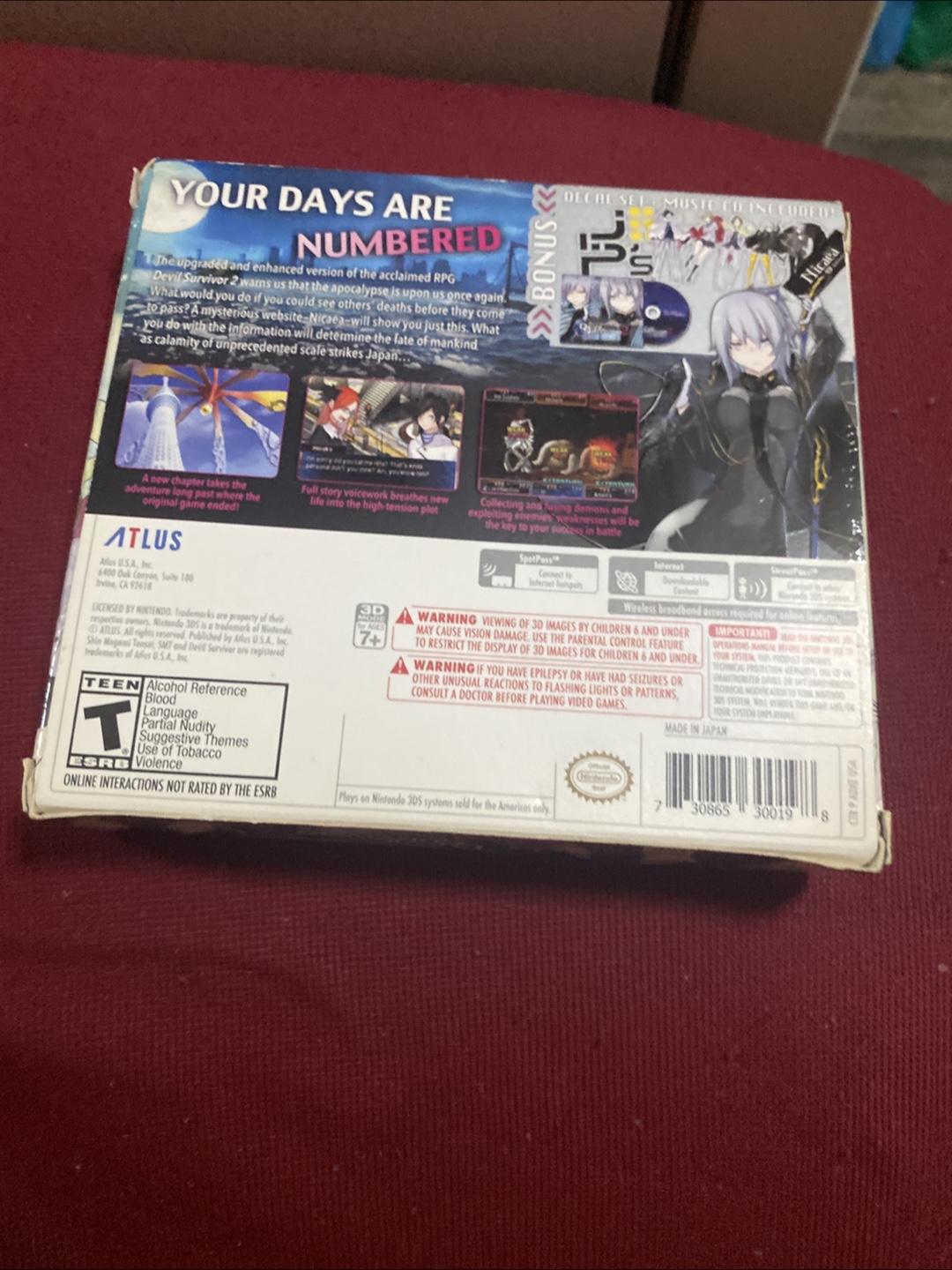 Shin Megami Tensei: Devil Survivor 2 Record Breaker 3DS - photo 2