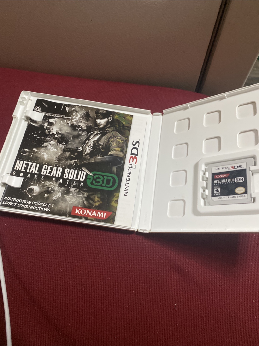 Metal Gear Solid 3D Snake Eater Nintendo 3DS - photo 3