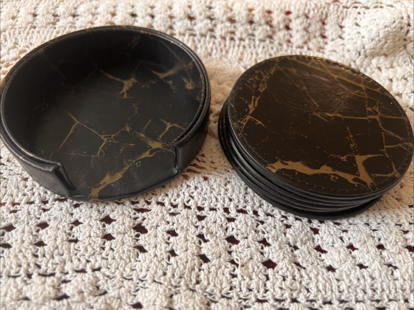 Leather Coasters - photo 2