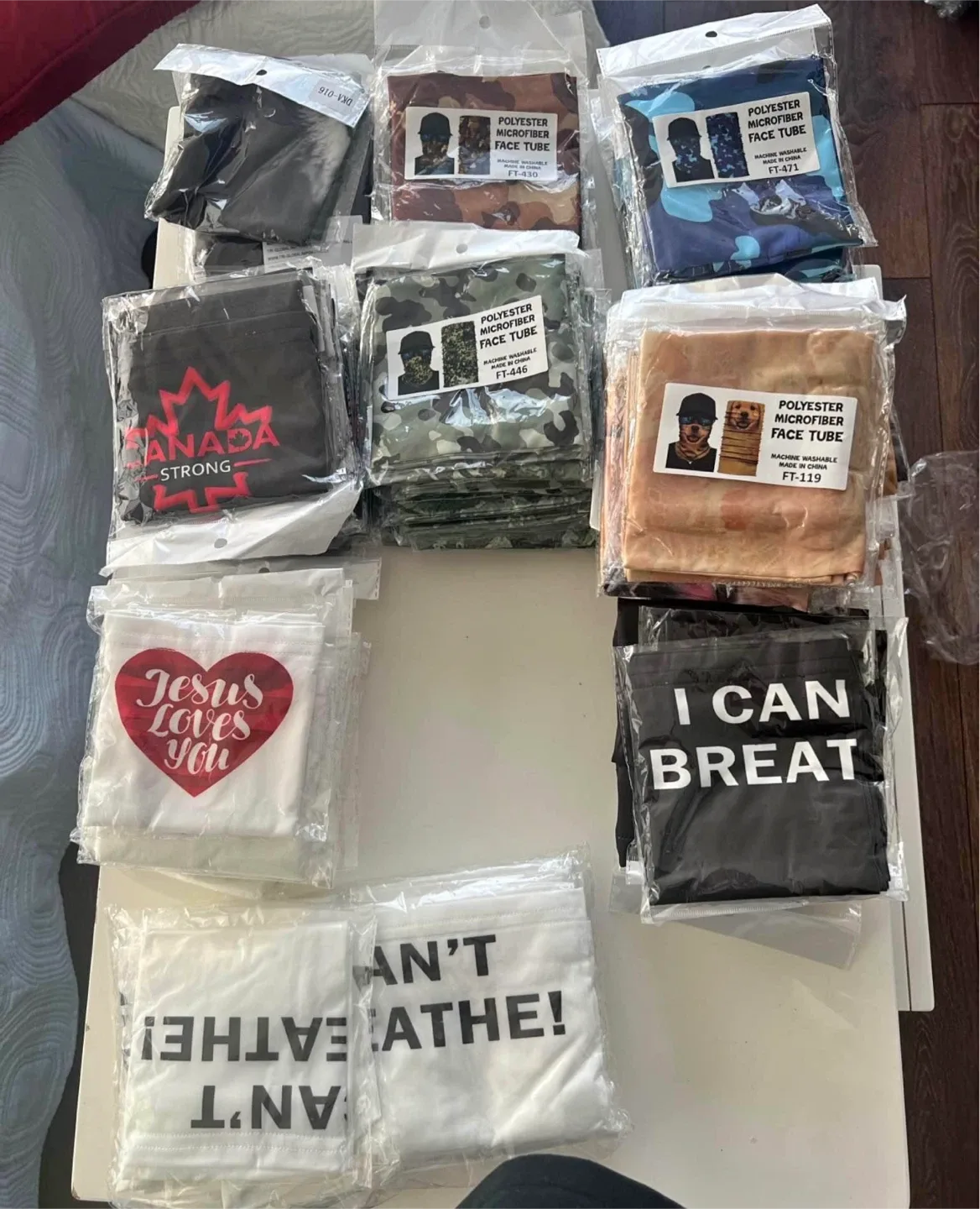 7 of New Face Tube - Canada Strong, Joker, Camo image indicator(8)