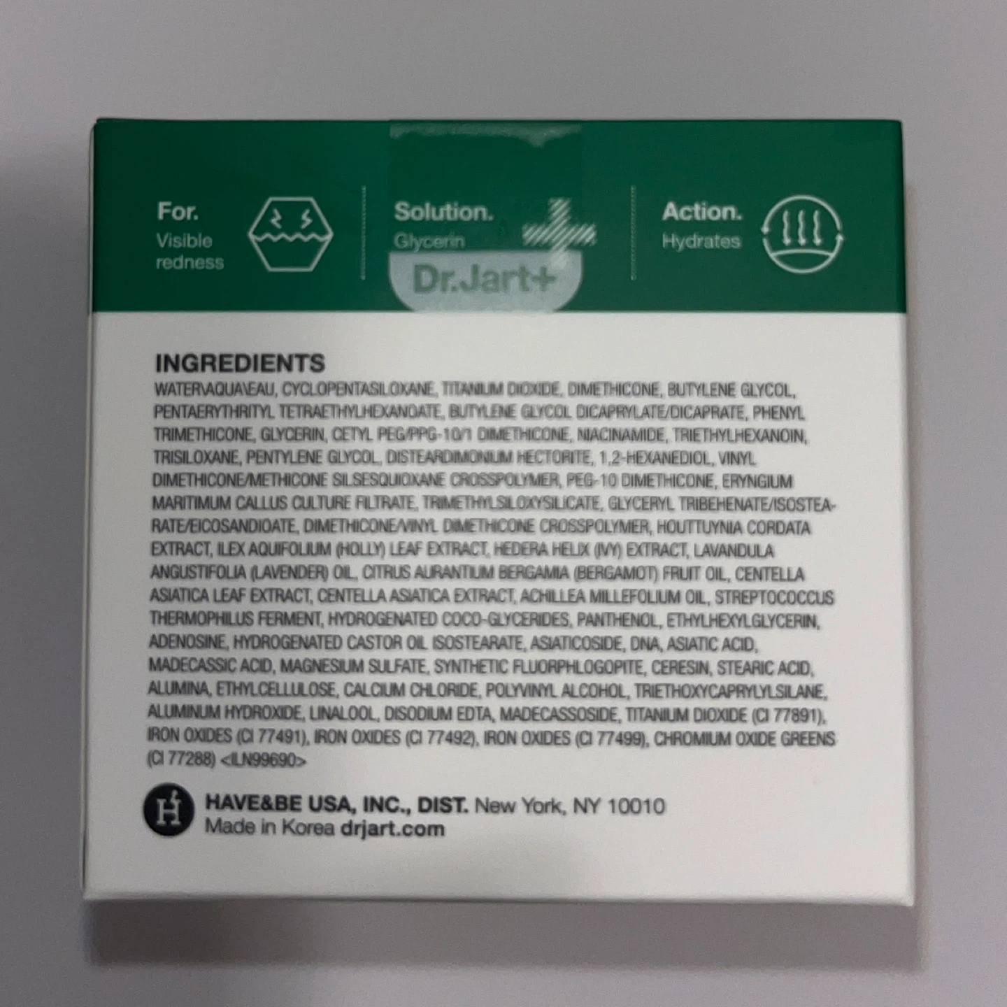 Dr.Jart+ Cicapair CC cream - photo 2