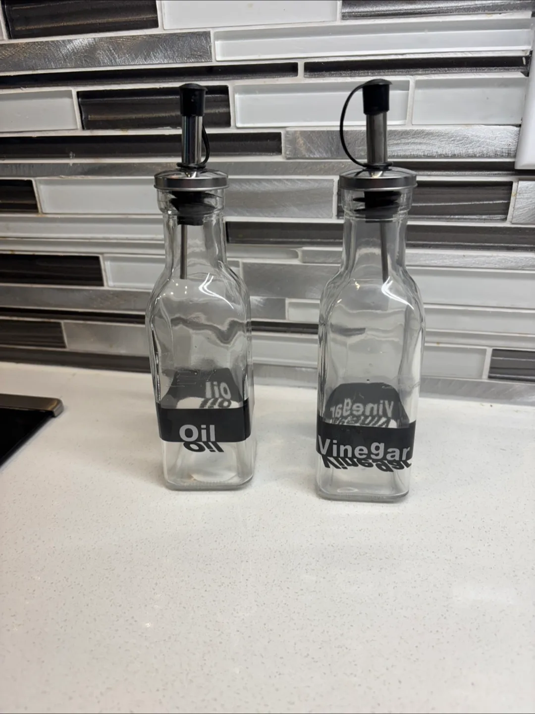 Oil and Vinegar Dispenser Bottles thumbnail