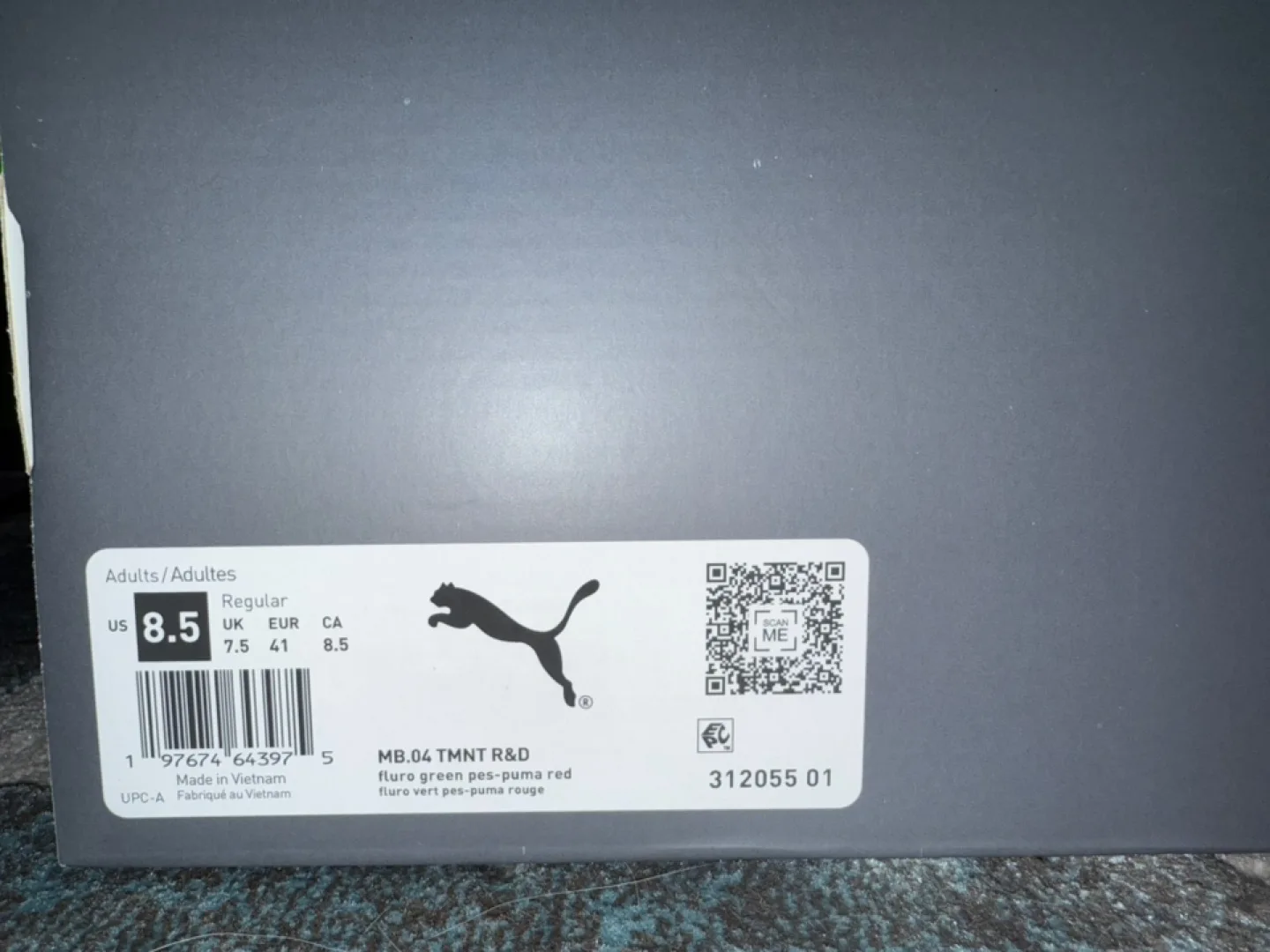 Puma MB.04 TMNT R&D Shoes US 8.5 image indicator(2)