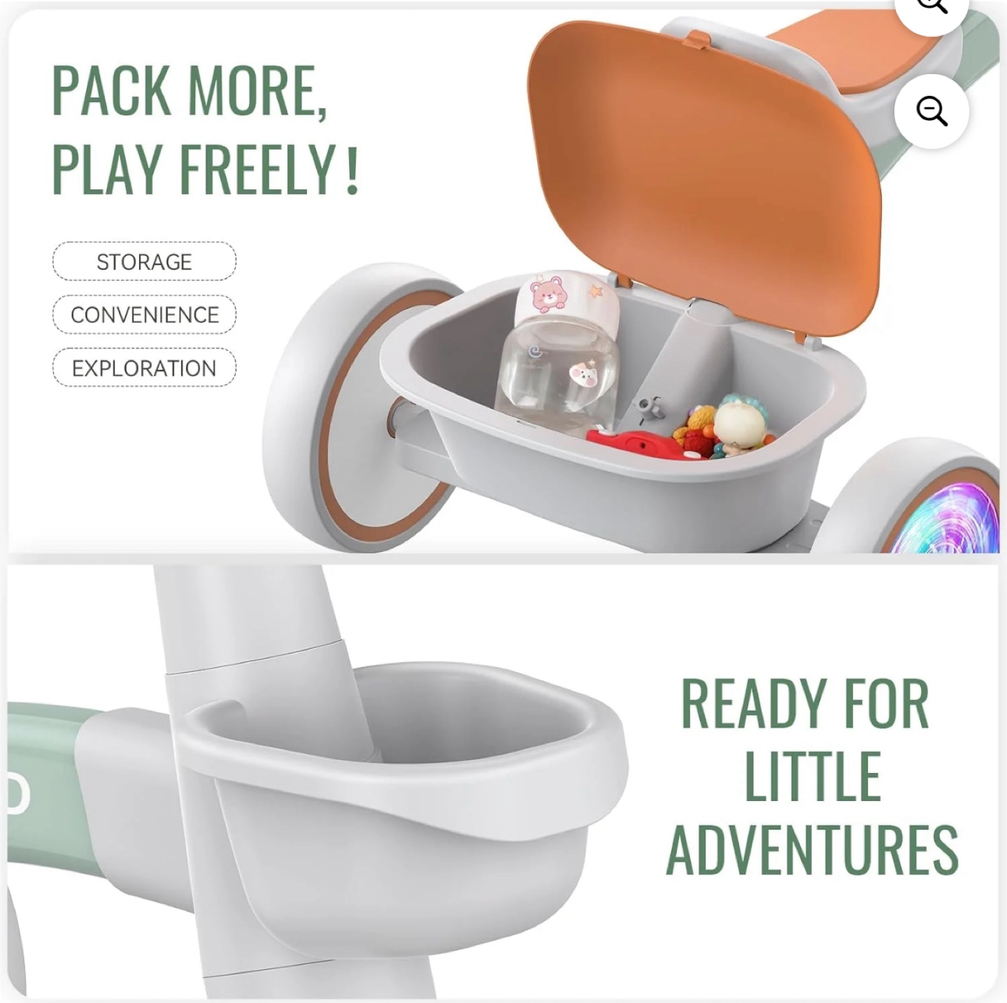 Sereed Toddler Tricycle 2-5 Years Old - photo 5