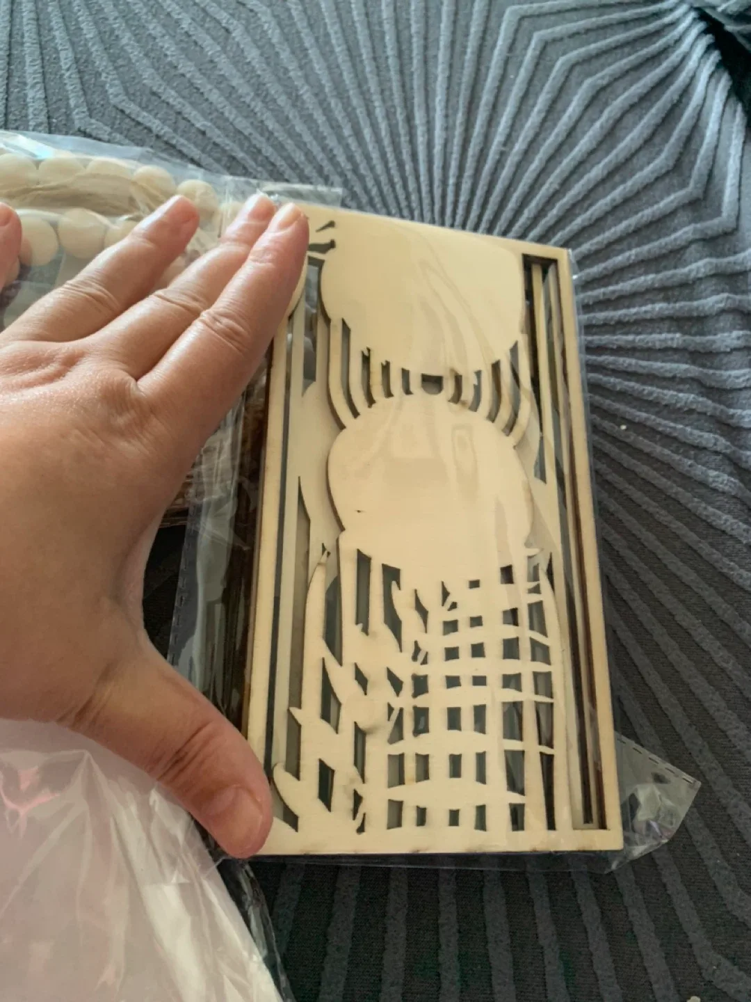 Boho Wood Wall Art Set of 3 image indicator(6)