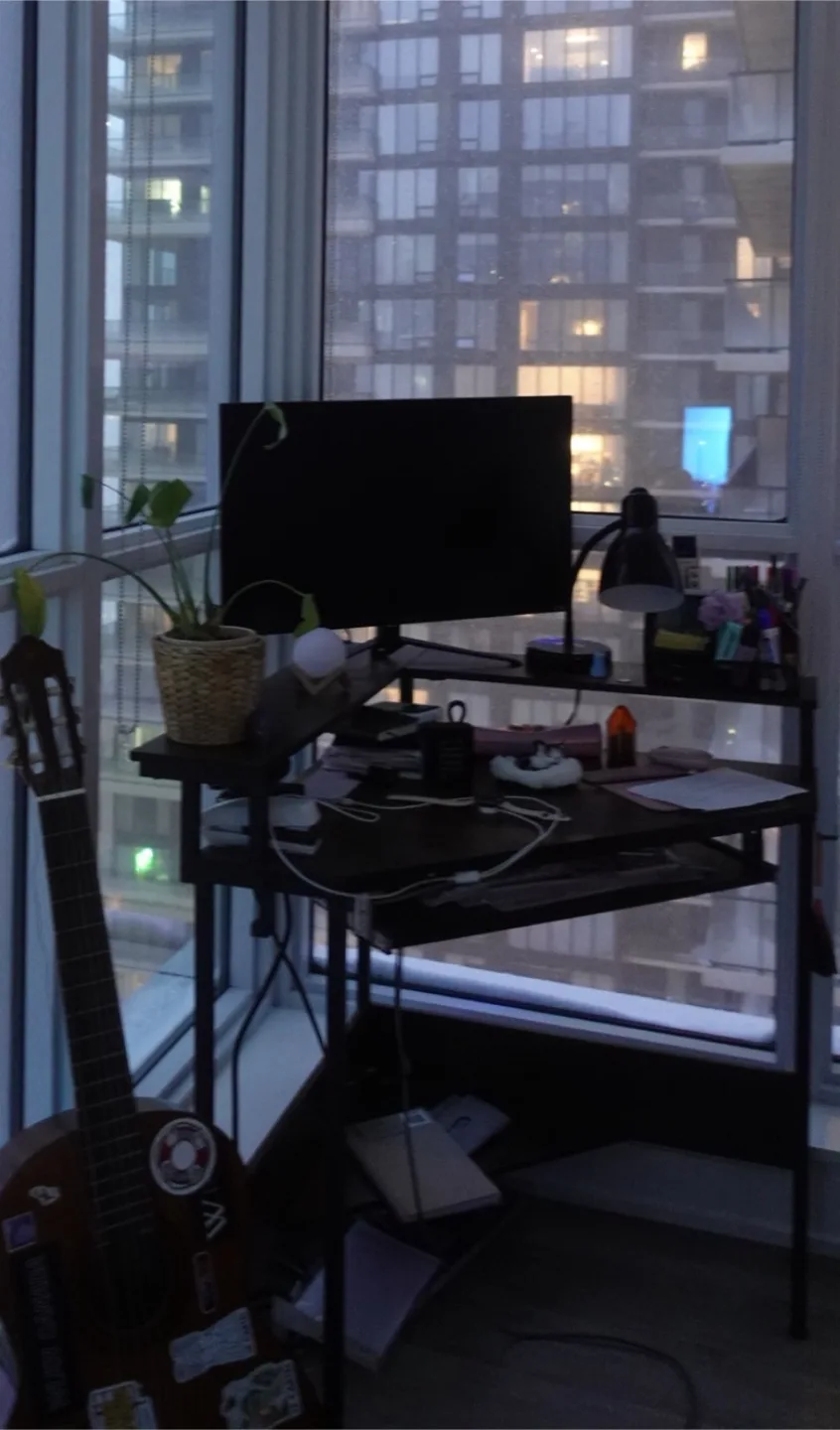 Corner Desk with LED Lights thumbnail
