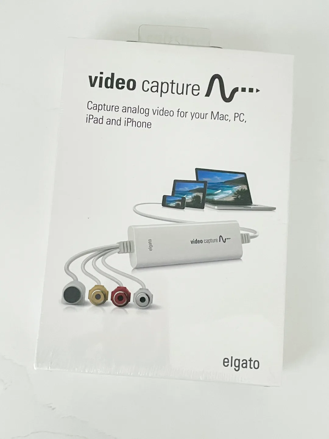 Elgato Video Capture USB 2.0 Digitize VHS to Mac PC iPad, Sealed thumbnail