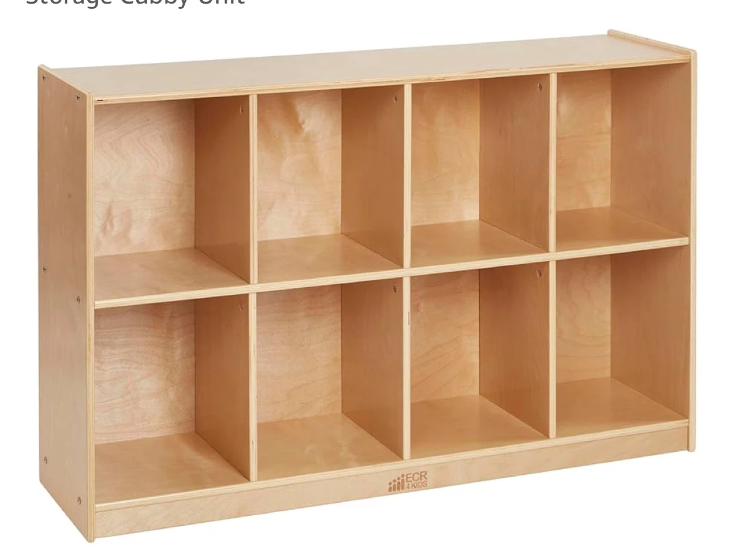 8-Section Storage Cube Unit - photo 2