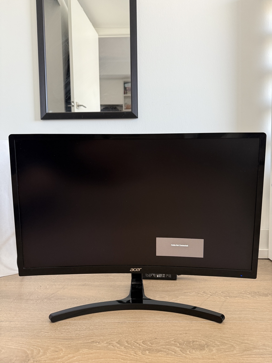 Acer Curved Monitor 60HZ