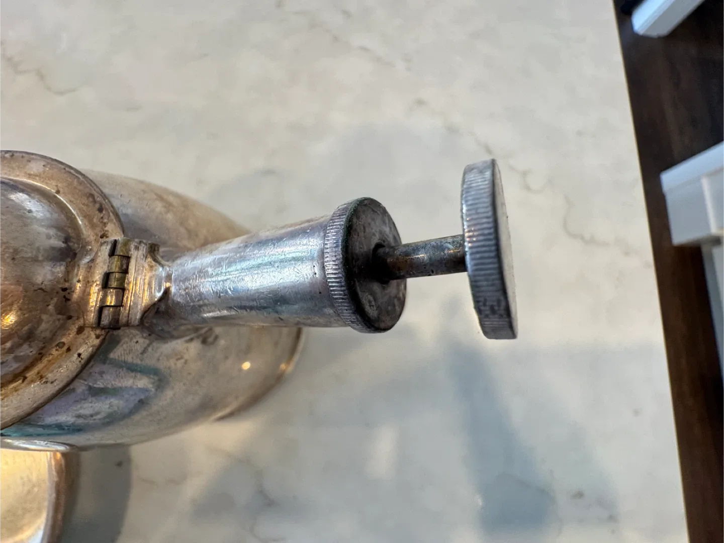 Vintage Canadian Pacific Silver Plated Creamer image indicator(5)