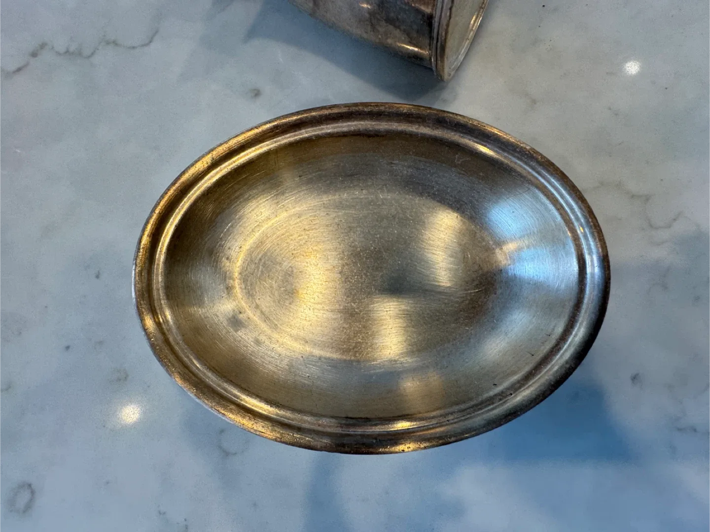 Vintage Canadian Pacific Silver Plated Creamer image indicator(6)