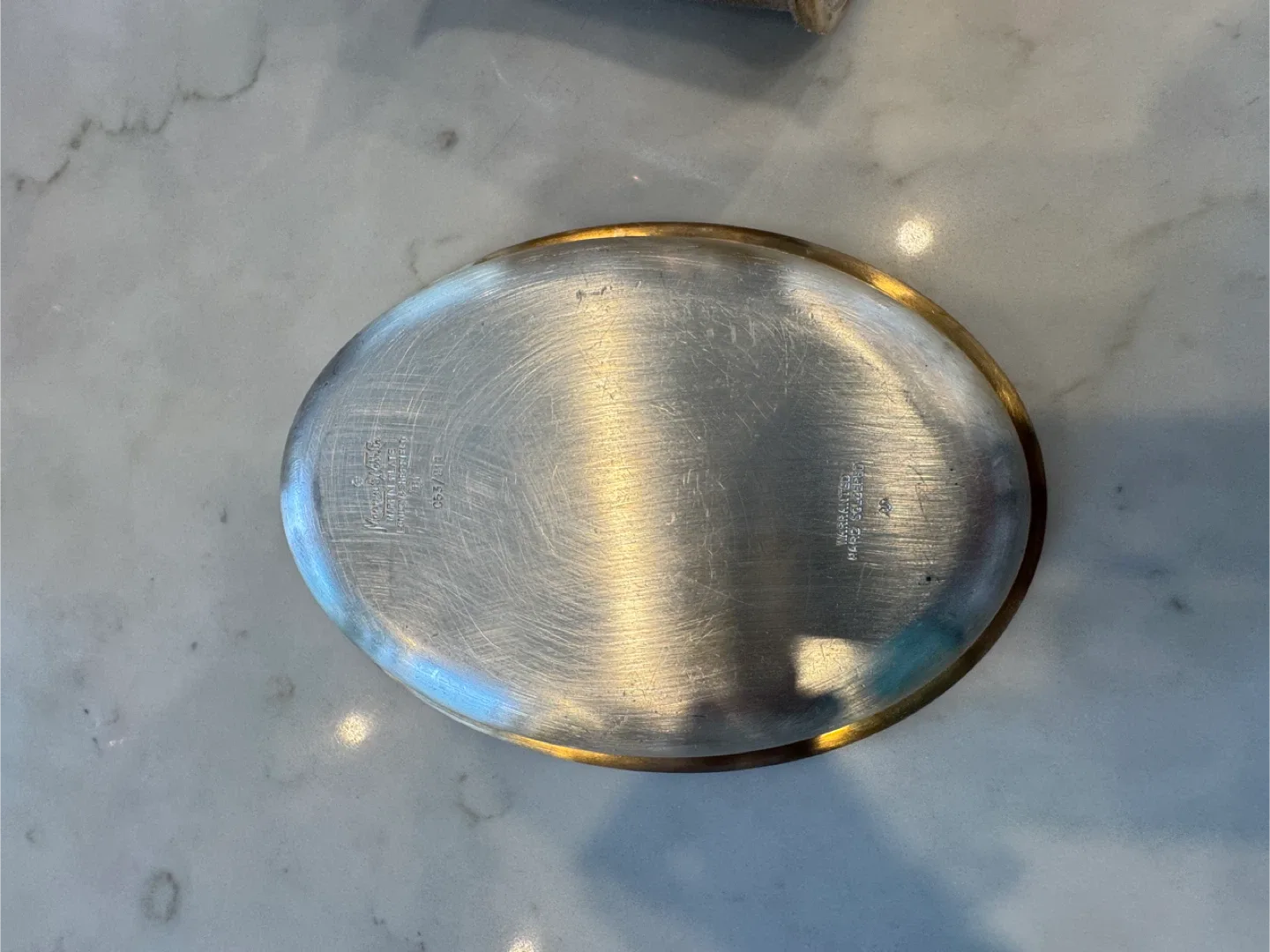 Vintage Canadian Pacific Silver Plated Creamer image indicator(7)