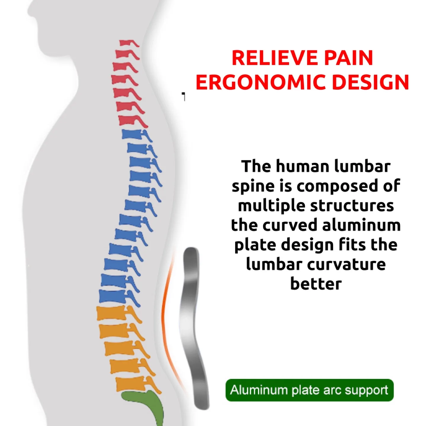 Dynast Back Support Belt – Pain Relief & Posture (S, M, L) image indicator(5)