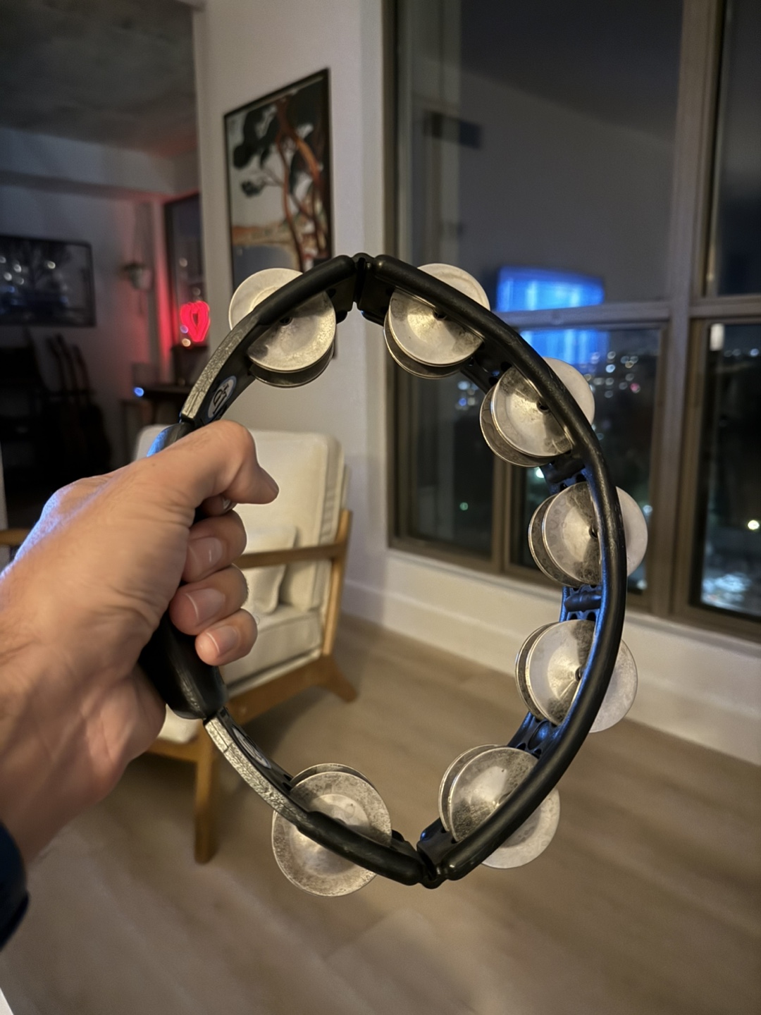 LP Cyclops Hand Held Tambourine - photo 2