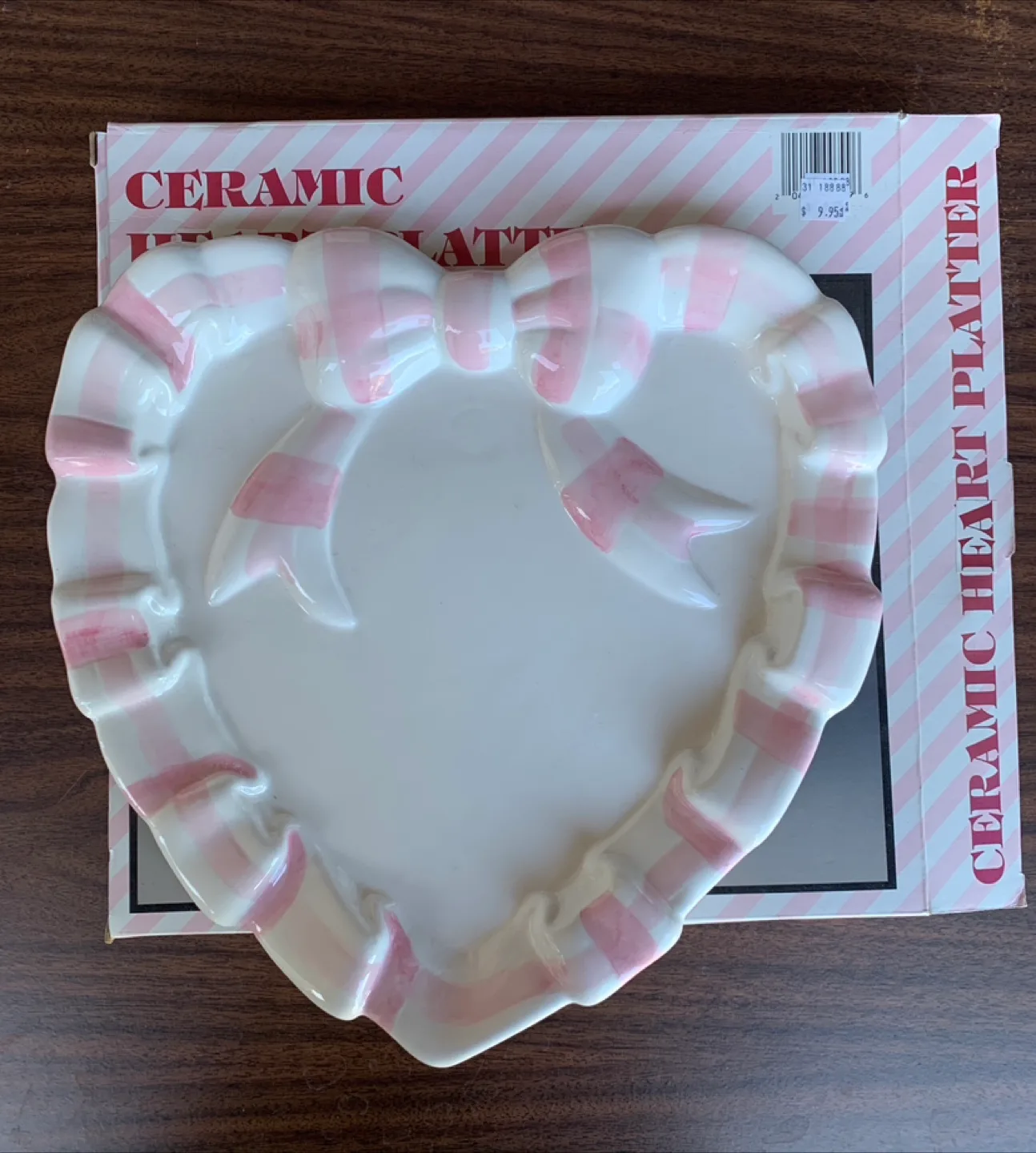 Ceramic Heart Platter thumbnail