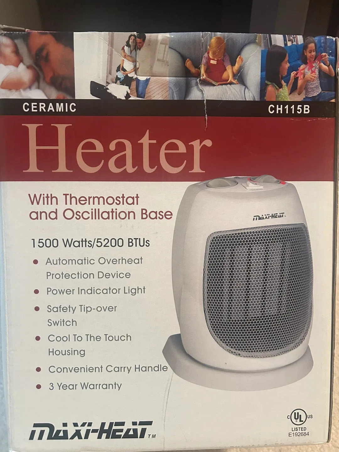 Maxi-Heat Ceramic Heater CH115B thumbnail