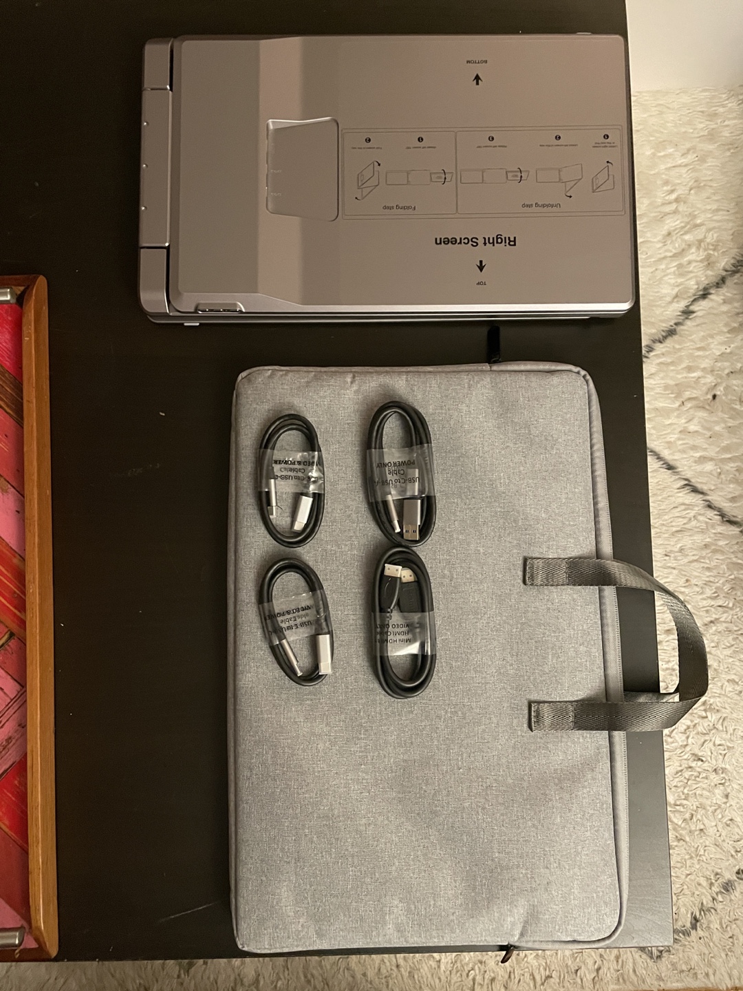 Portable Tri-Screen for Laptop - 15.6 inch - photo 2