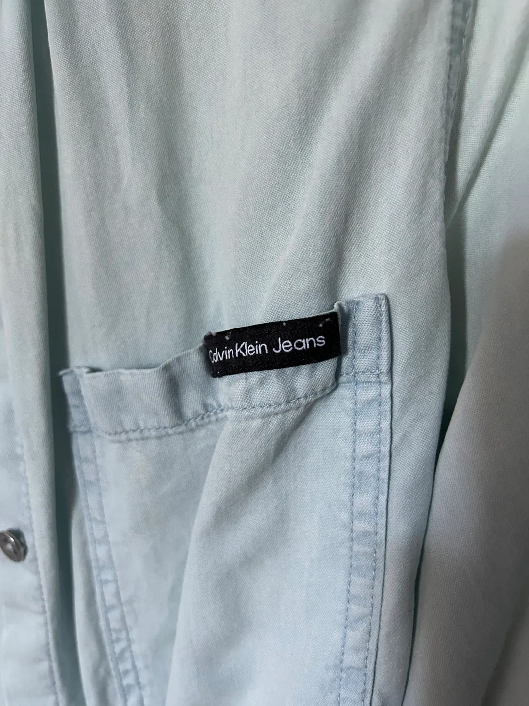 Calvin Klein Jeans Button-Up Shirt - Size M image indicator(2)