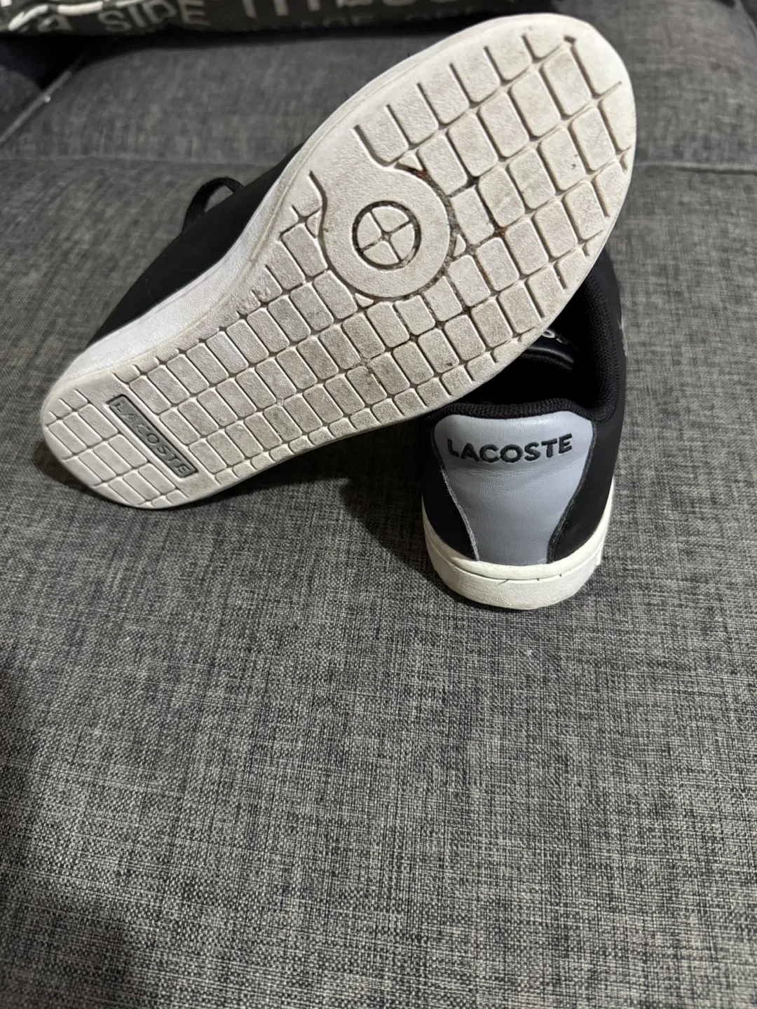 Lacoste Black Leather Sneakers image indicator(5)