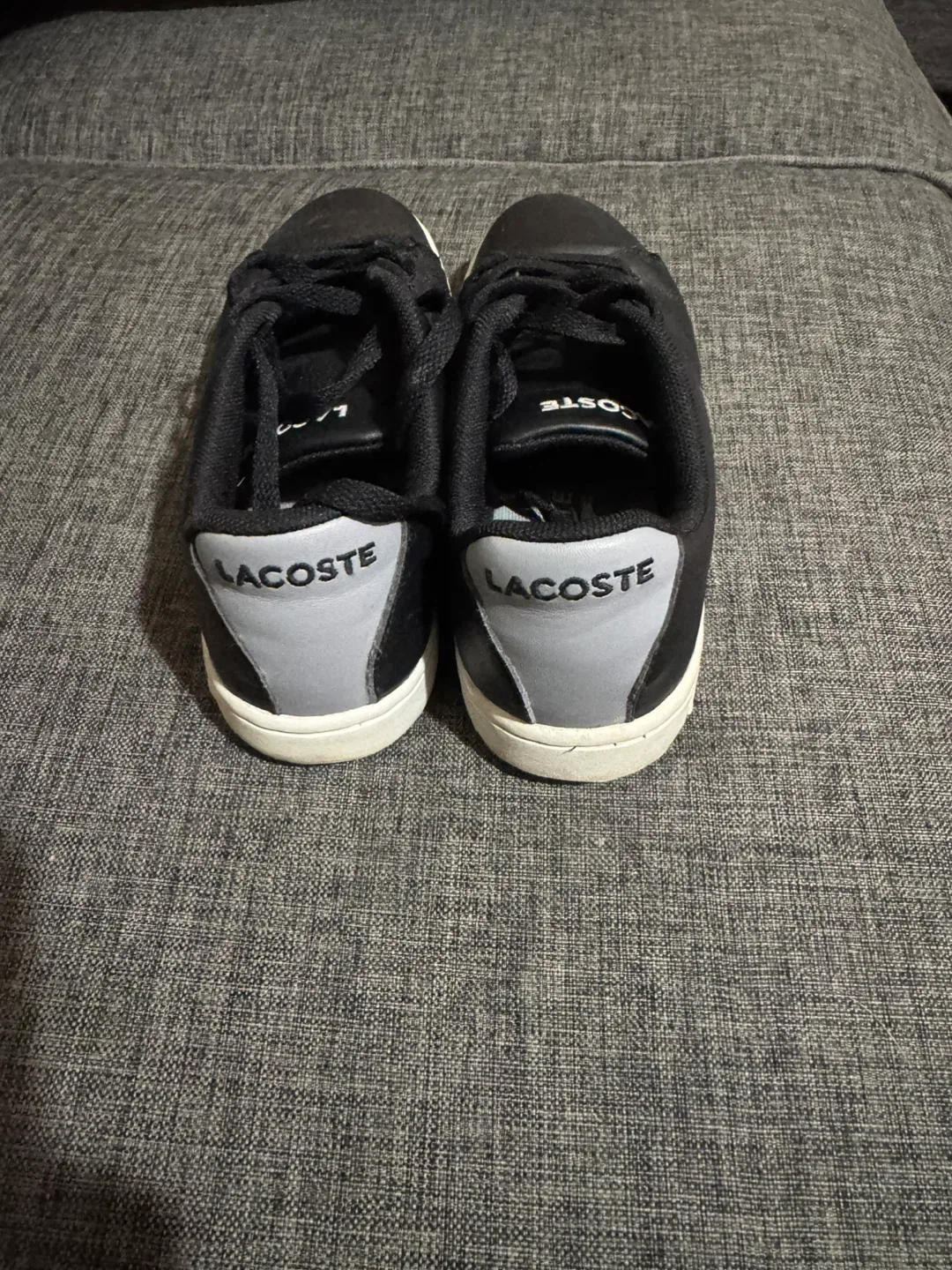 Lacoste Black Leather Sneakers image indicator(4)