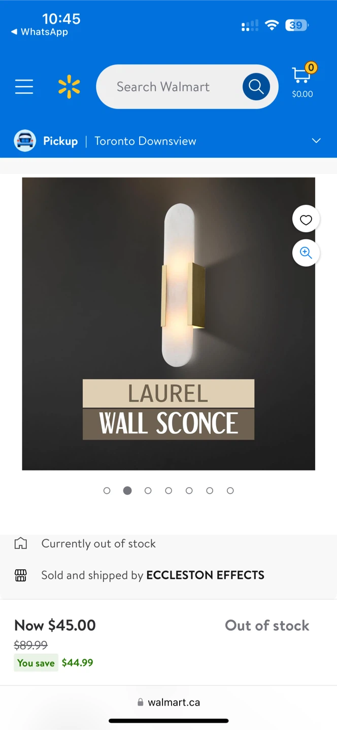 Eccleston Effects Laurel Wall Sconce