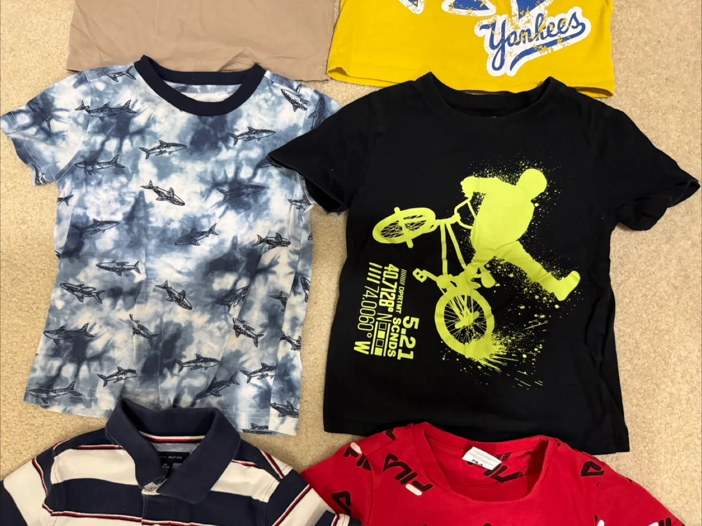 Boys T-Shirts, size 4-6 - Minecraft, Tommy Hilfiger, Fila & More image indicator(4)