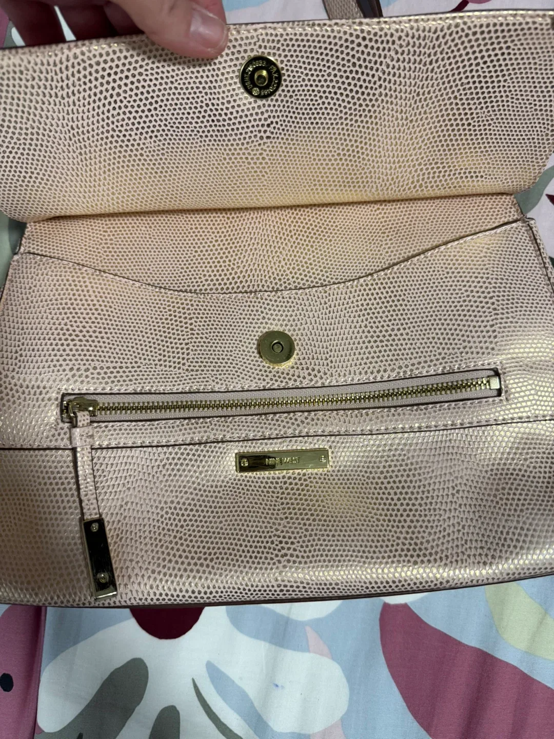 Nine West Blush Pink Purse image indicator(4)