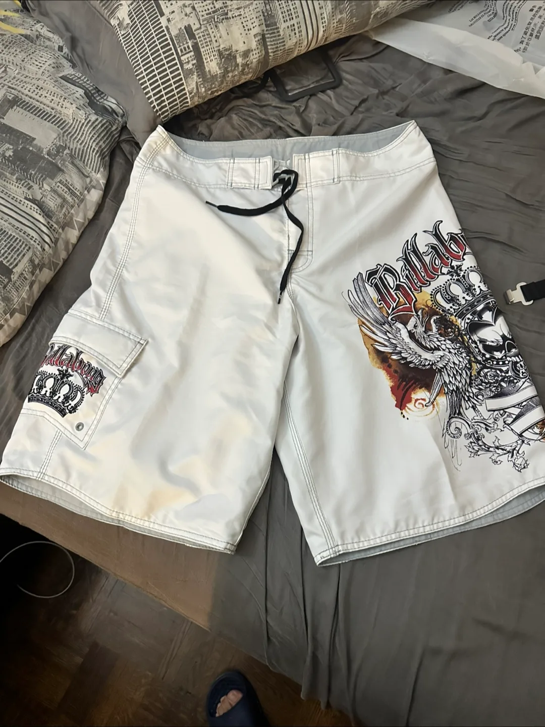 Billabong Board Shorts Swim Trunk Surf Beach - Tattoo Style thumbnail