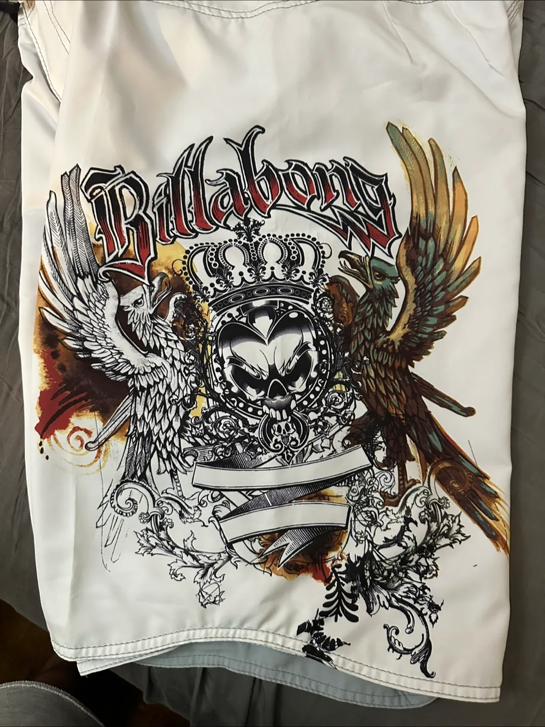 Billabong Board Shorts Swim Trunk Surf Beach - Tattoo Style image indicator(4)