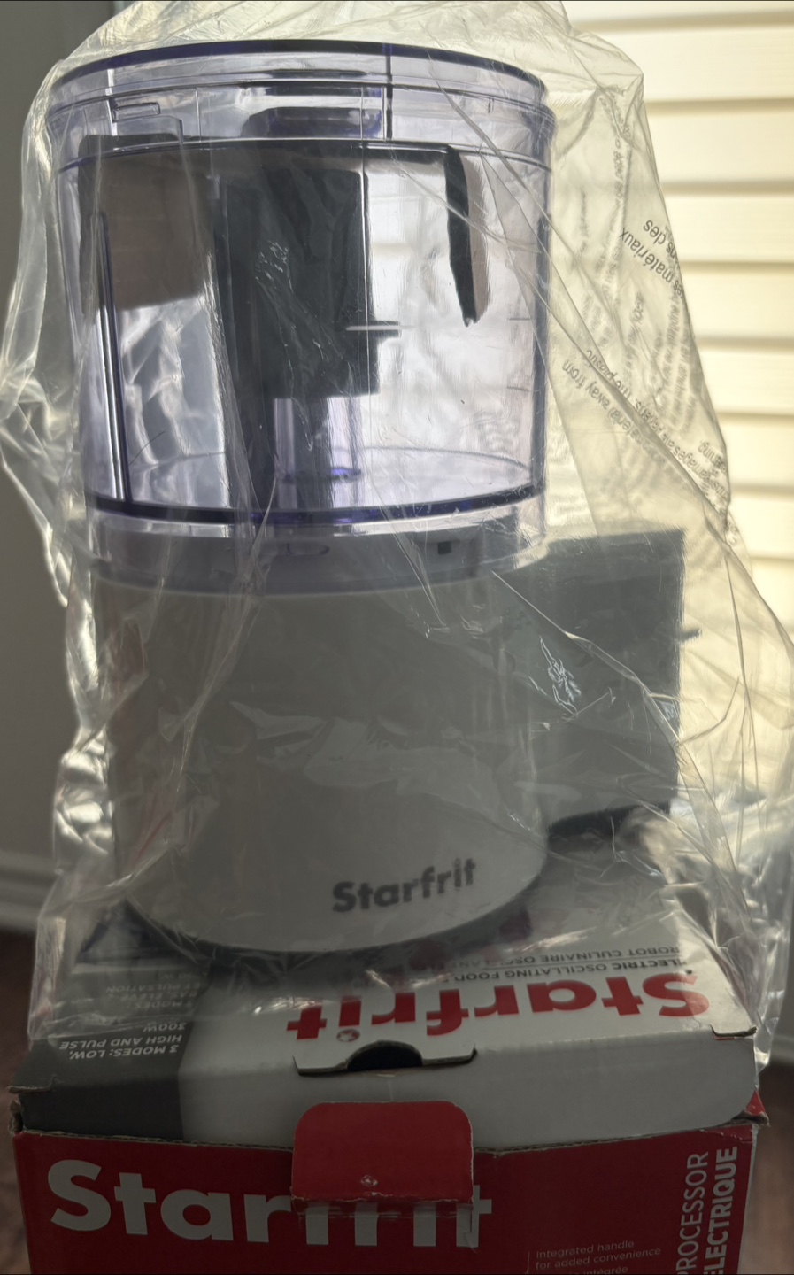 Starfrit Electric Oscillating Food Processor - New in Box! - photo 3