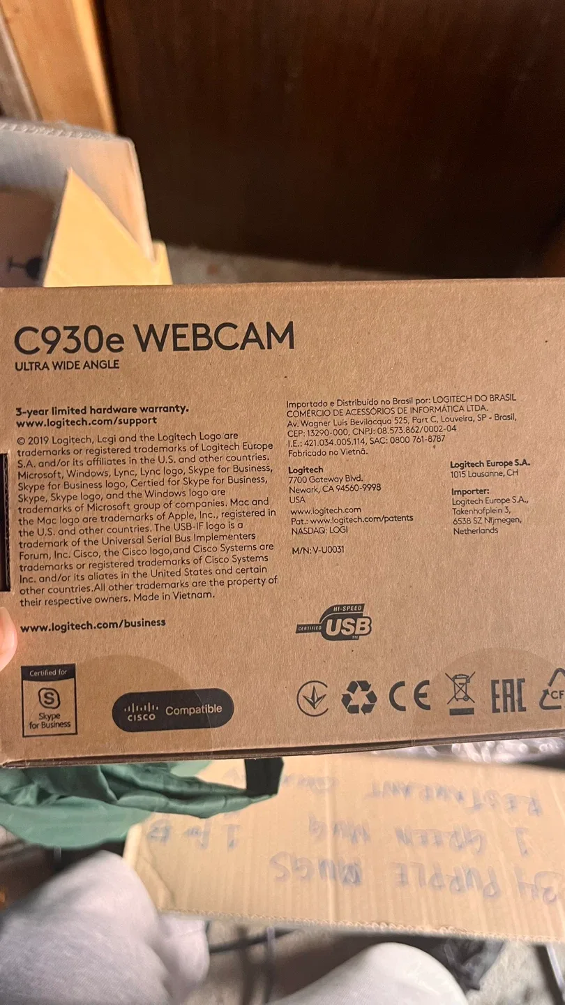 Logitech C930e Webcam - Ultra Wide Angle image indicator(2)