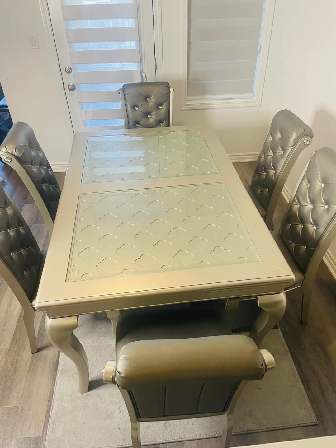 Dining Table with 6 Chairs - Grey image indicator(3)