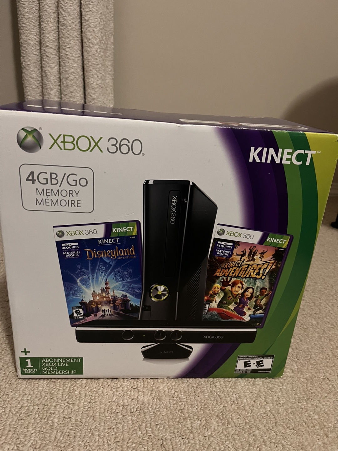 Xbox 360 Kinect Bundle w/ Games