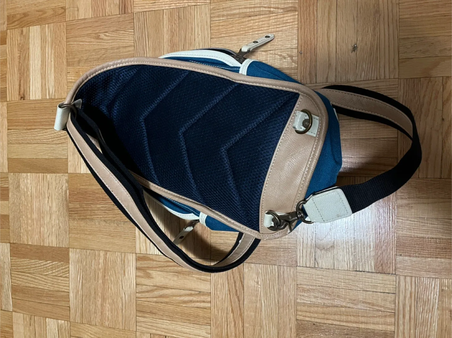 Moustache Sling Bag - Blue image indicator(3)