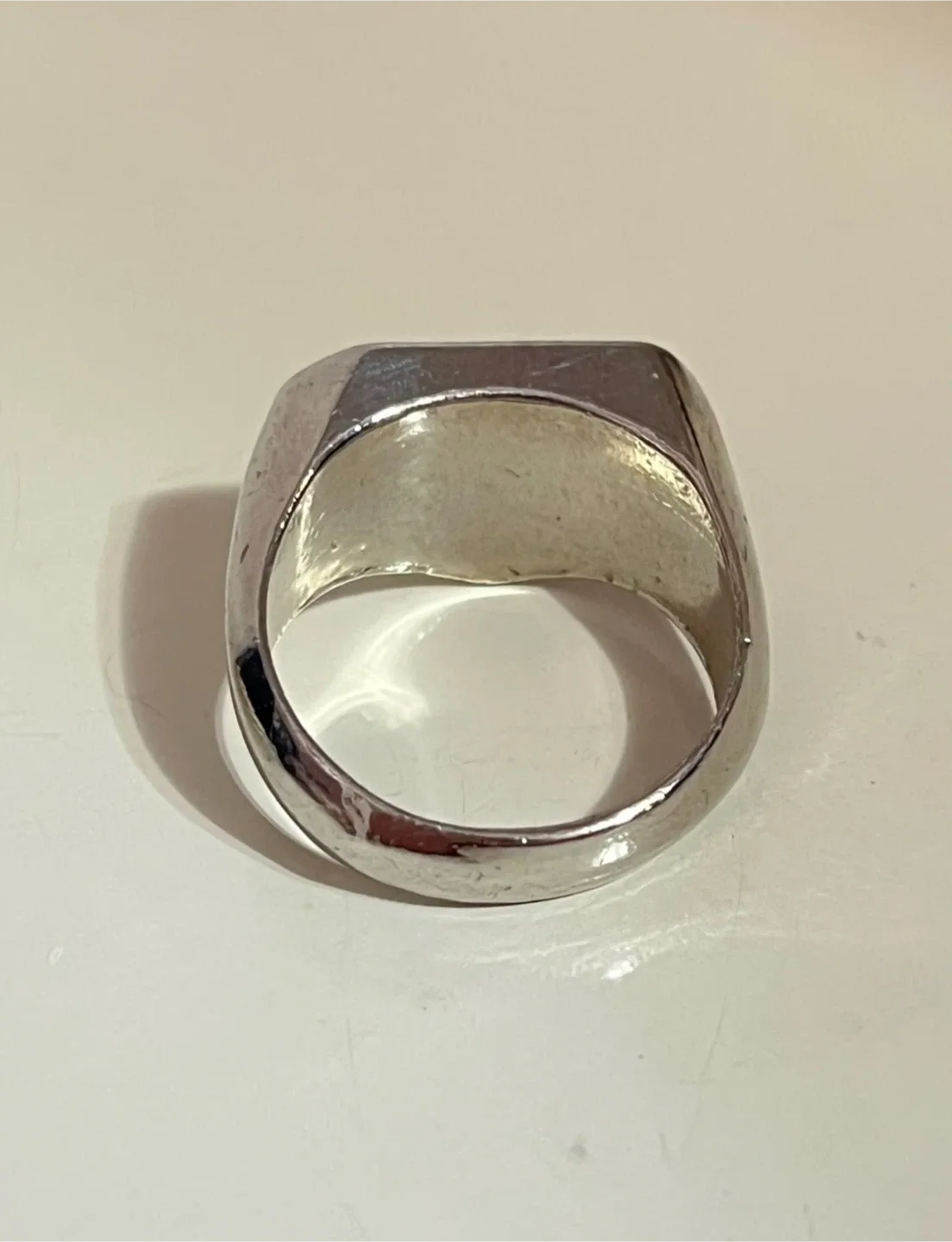 Stainless Steel Superman Ring Size 10 image indicator(2)