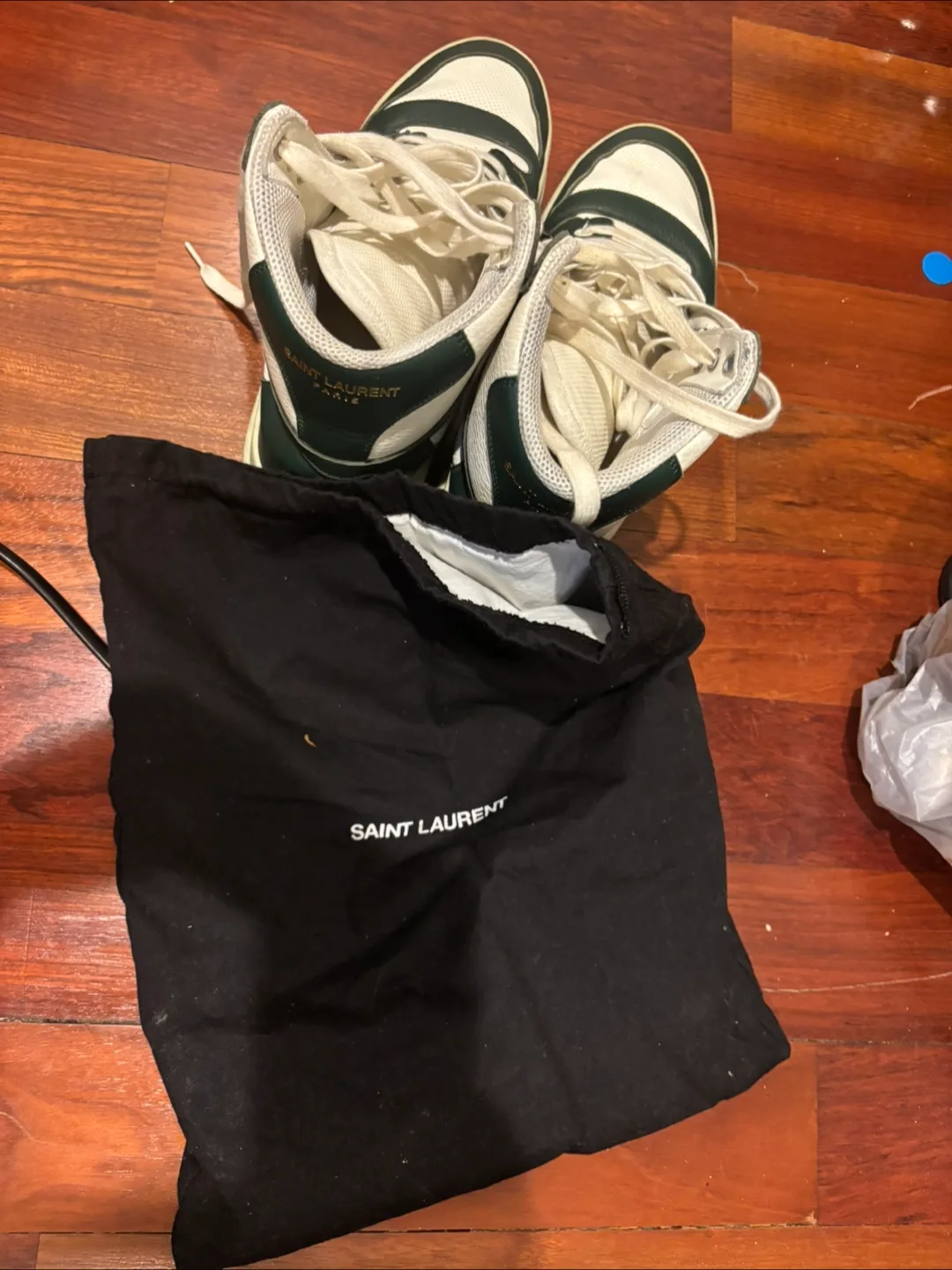 Saint Laurent High Top Sneakers Size 42 thumbnail