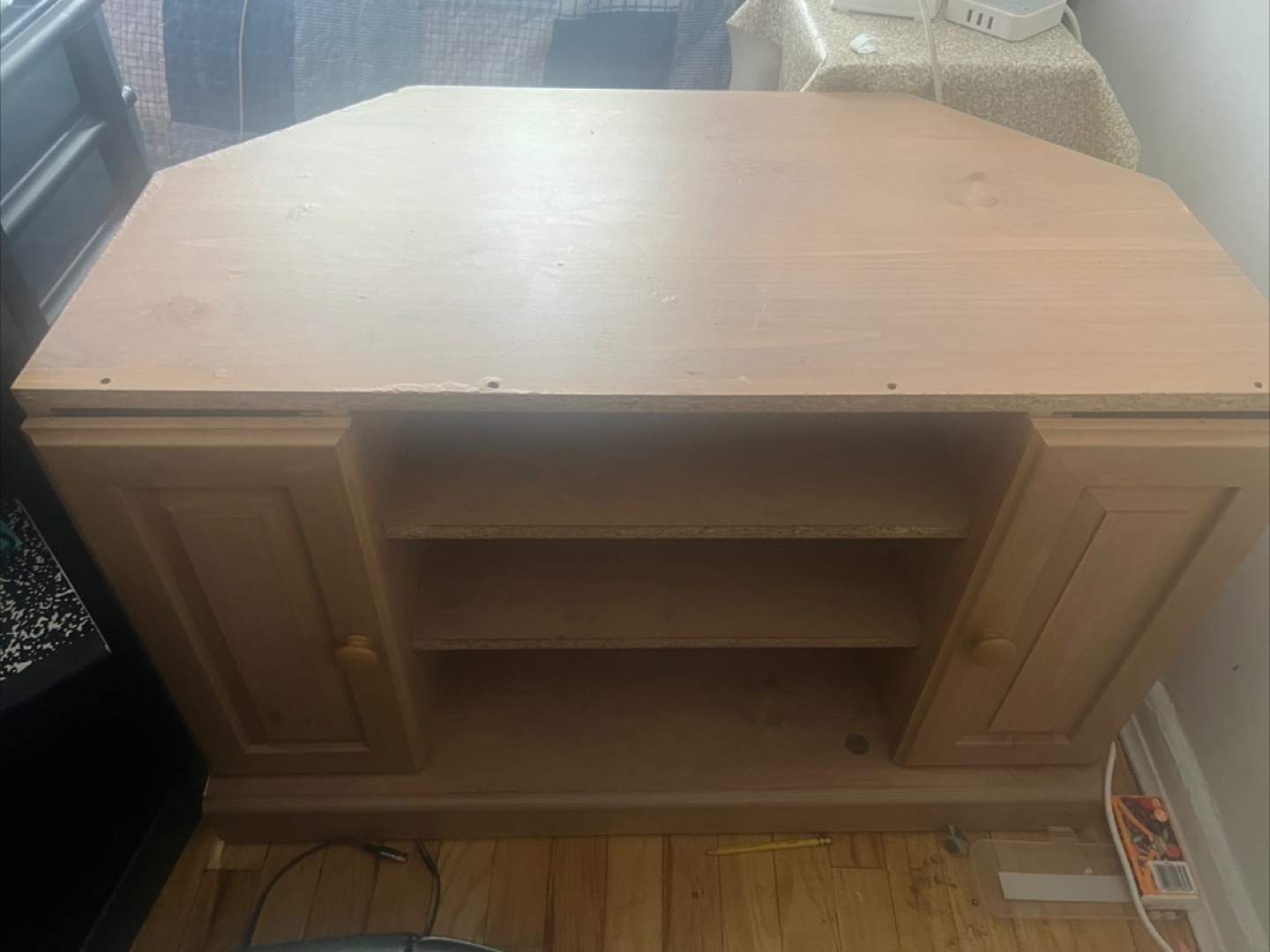 Corner TV Stand Cabinet - photo 3