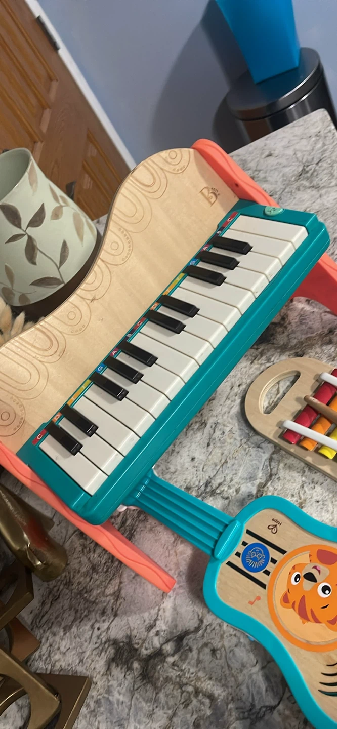 B. Toys Wooden Piano & Hape Baby Einstein Guitar - photo 4