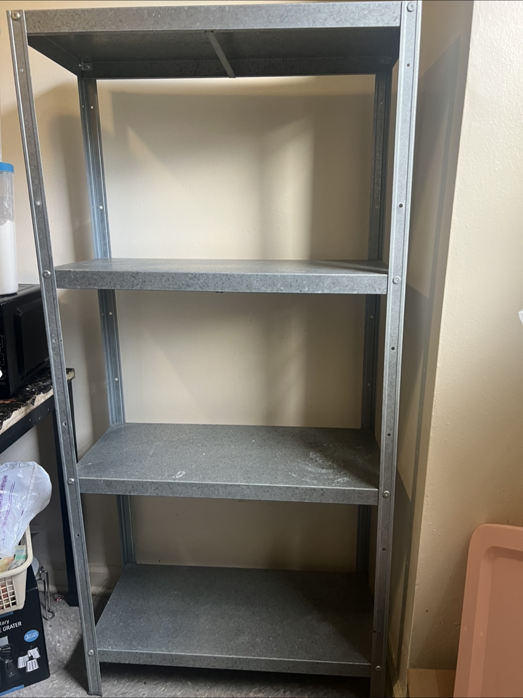 Metal Shelving Unit - 4 Tier
