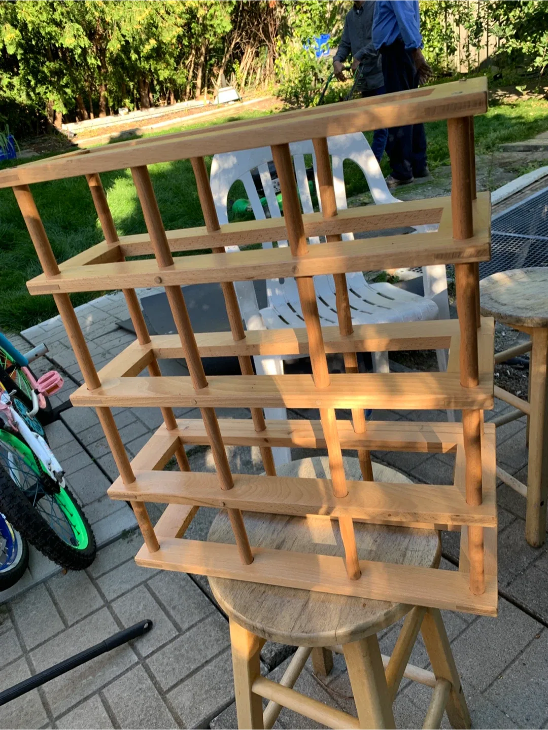 Wooden Wine Rack thumbnail