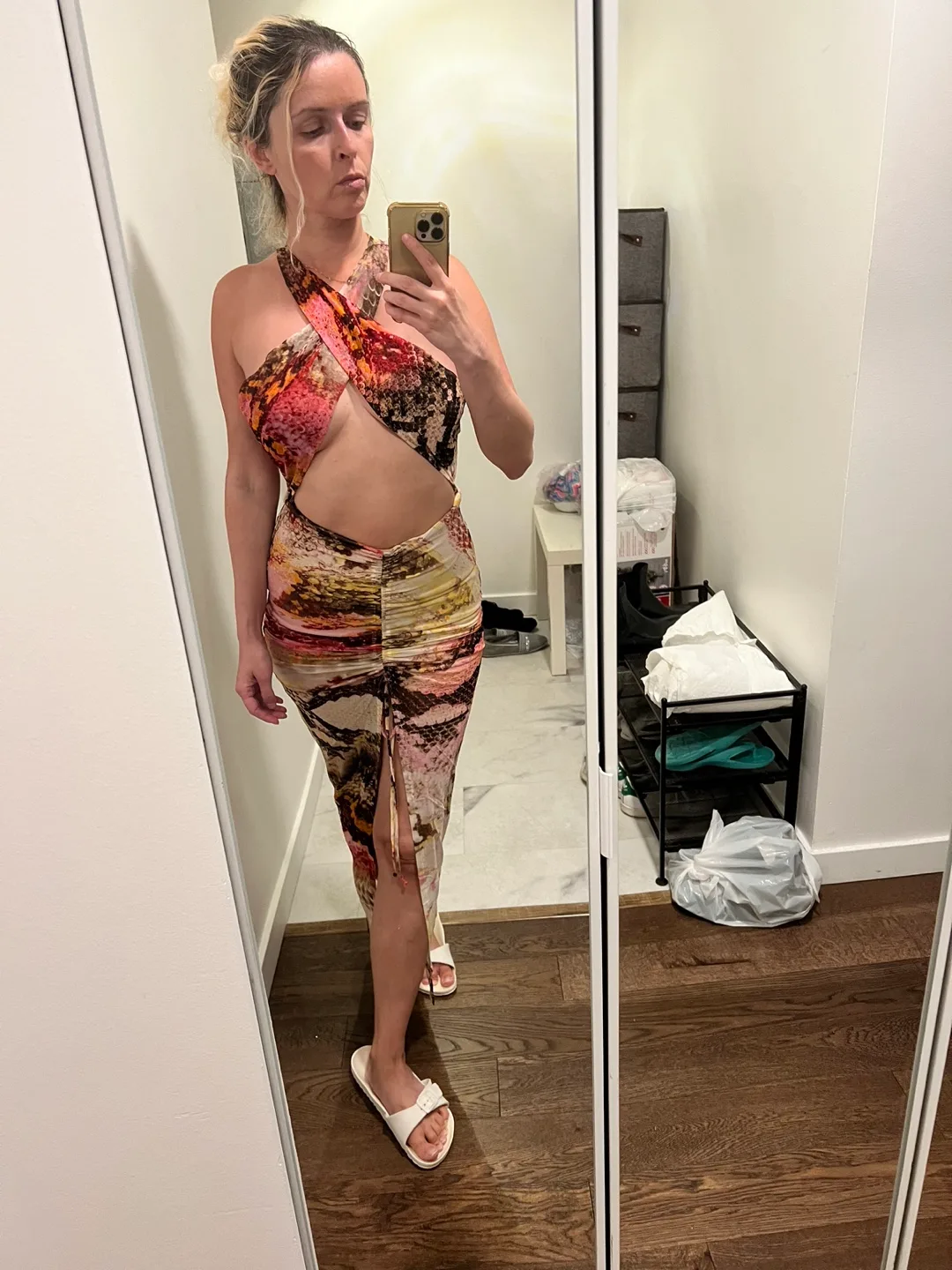 Vacation 🏝️☀️🦁Party Tulum style long dress image indicator(4)